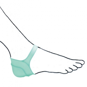 「しっとりじんわり包み込む　パステルがかわいい　快適かかとカバーの会（株式会社フェリシモ）」の商品画像