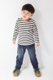 「ノビッツ　元気いっぱい！らくノビストレッチパンツ　インディゴブルー（株式会社フェリシモ）」の商品画像の2枚目