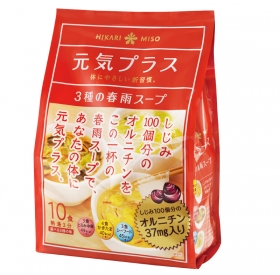 「元気プラス オルニチン入り春雨スープ（ひかり味噌株式会社）」の商品画像