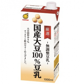 厳選国産大豆100％豆乳の商品画像