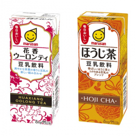 豆乳飲料 花香ウーロンティ・ほうじ茶の商品画像