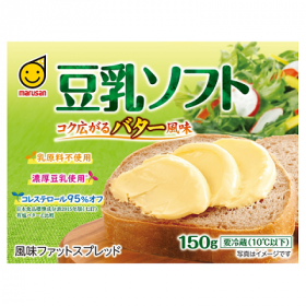 豆乳ソフト コク広がるバター風味 150gの商品画像