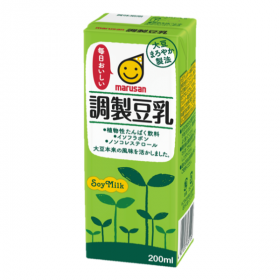 調製豆乳 200㎖の商品画像