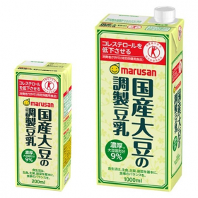 国産大豆の調製豆乳の商品画像