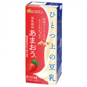 ひとつ上の豆乳 豆乳飲料あまおうⓇ 200㎖の商品画像