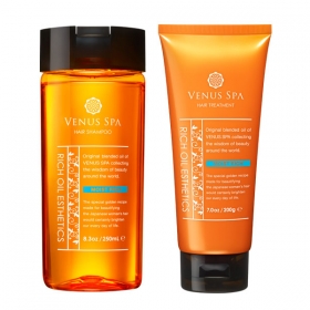 「ヴィーナススパ ノンシリコンオイルシャンプー／トリートメント（株式会社フィッツコーポレーション）」の商品画像