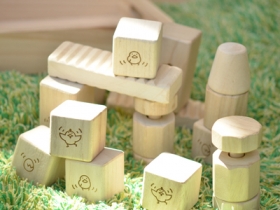 「はじめてのつみき　キリコロ　15ピースセット（木のおもちゃおままごと　ウッディプッディ）」の商品画像