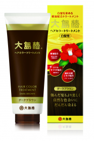 「大島椿 ヘアカラートリートメント ダークブラウン（大島椿株式会社）」の商品画像