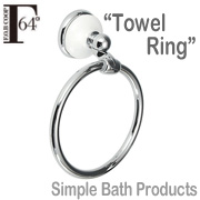 「【F.O.B COOP】＜シンプルバスルーム＞&ldquo;タオルリング&rdquo;（F.O.B COOP）」の商品画像