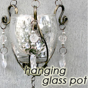 「【F.O.B COOP】＜ハンギング・ガラスポット＞（F.O.B COOP）」の商品画像