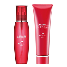 「アクティアージュ ２ステップセット＜基本のハリ・うるおいケア＞（株式会社二ナファームジャポン）」の商品画像