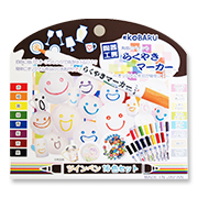 「らくやきマーカー16色セット（株式会社リンレイ）」の商品画像