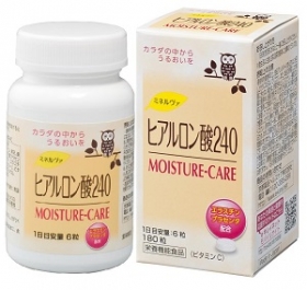 「ミネルヴァ ヒアルロン酸240（京都薬品ヘルスケア株式会社）」の商品画像