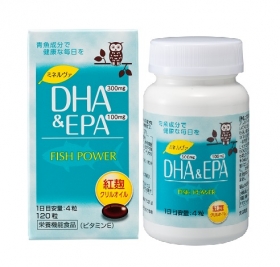 「ミネルヴァ　DHA&EPA　－現品－（京都薬品ヘルスケア株式会社）」の商品画像