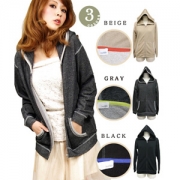 ブロガー風裏毛スウェットパーカーの口コミ（クチコミ）情報の商品写真