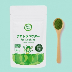 「クロレラパウダー for Cooking（株式会社サン・クロレラ）」の商品画像の1枚目