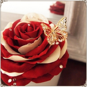 「【メッセージフラワー】メリアローズ（株式会社メリアルーム）」の商品画像