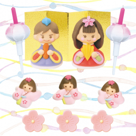 「ひなまつりケーキオーナメント（アートキャンディ株式会社）」の商品画像