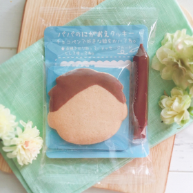 「父の日にがおえクッキー（アートキャンディ株式会社）」の商品画像