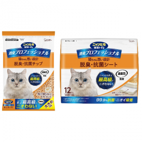 ニャンとも清潔トイレ　消臭プロフェッショナル 脱臭・抗菌チップ／シートの商品画像