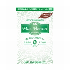 「マックヘナハーバルトリートメントナチュラルブロンズ（100ｇ）（株式会社マックプランニング）」の商品画像