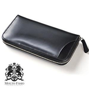 MOLTO FASIO　<革のダイヤモンド>コードバンレザー長財布の口コミ（クチコミ）情報の商品写真