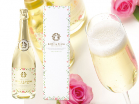 「バラ梅酒スパークリング（五代庵）」の商品画像