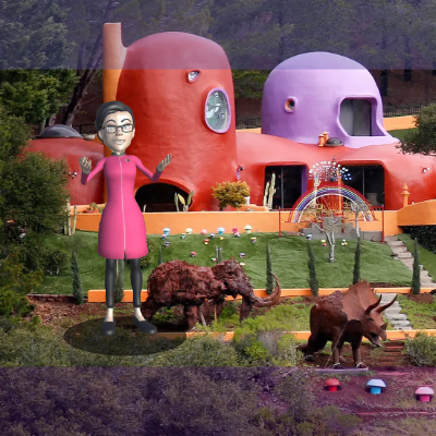 Flintstone House AR Experience