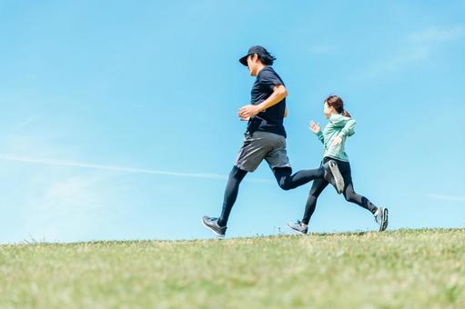 運動する女性のイメージ