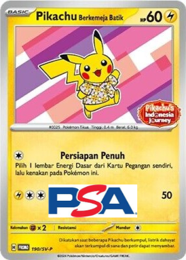 バティックシャツのピカチュウ(ピカチュウ柄ピンク)【P】{190/SV-P