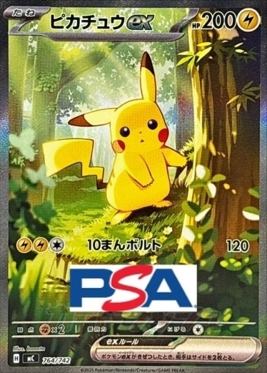 Pikachu ex(SAR ver.)【-】{764/742} [MC]_PSA10 | TCG Japan STORE