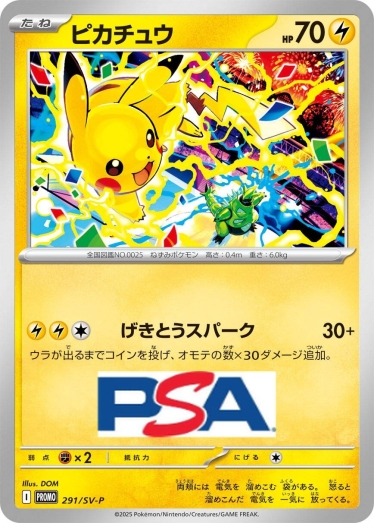 Pikachu【P】{291/SV-P} [SV-P]_PSA10 | TCG Japan STORE | TCG Japan