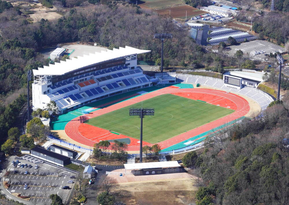 改修を予定している競技場 写真提供:野津田公園