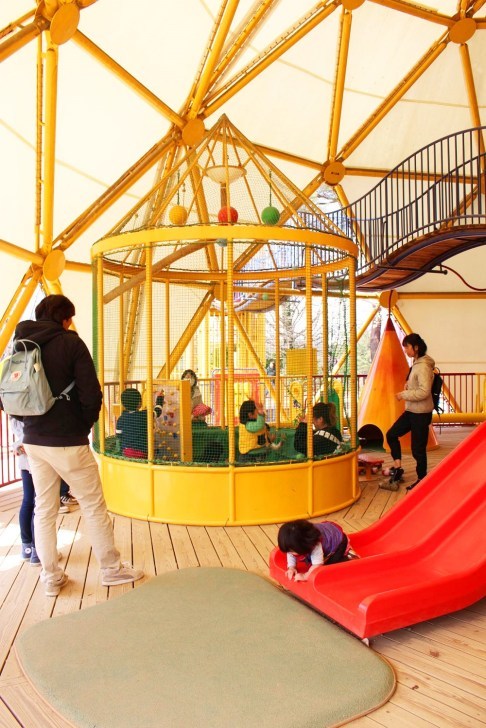 ボールプールは幼児専用です