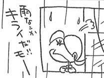 憎らしい雨