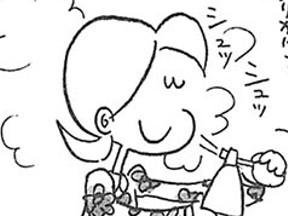 花のワンピース