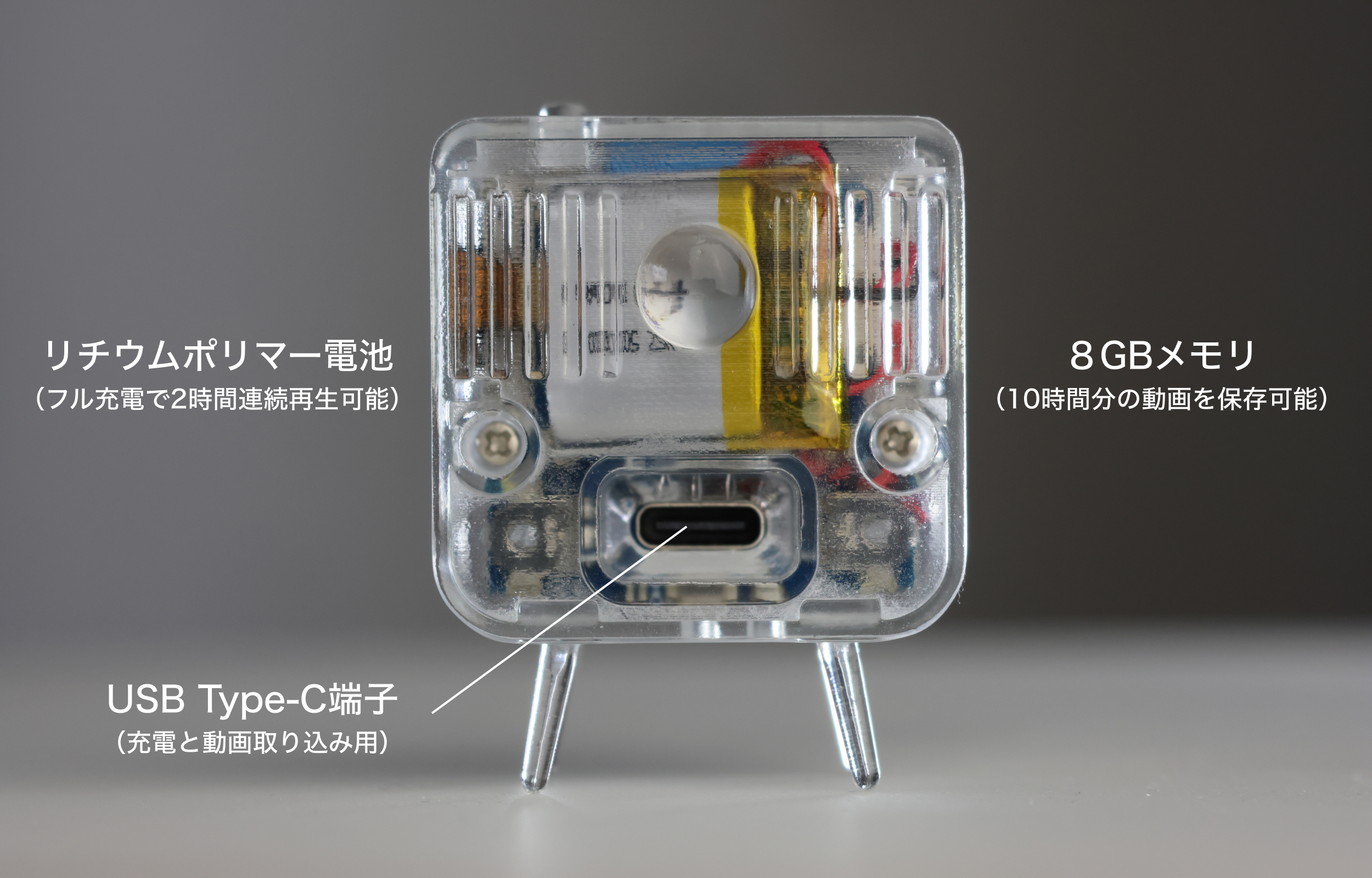 日本初進出！本当に映る指先サイズの世界一小さなテレビ「TinyTV