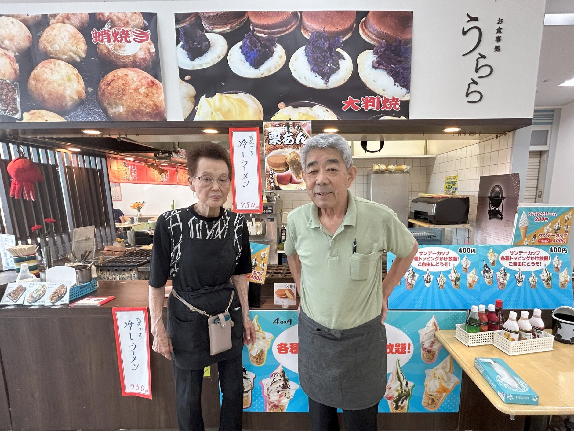 26年続く憩いの場、石川県七尾市の「フードコートうらら」が後…