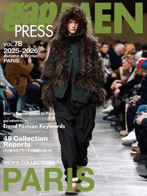 2025-26 A/W gap PRESS MEN vol.78 PARIS