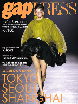 2025-26 A/W gap PRESS vol.185 TOKYO / SEOUL / SHANGHAI
