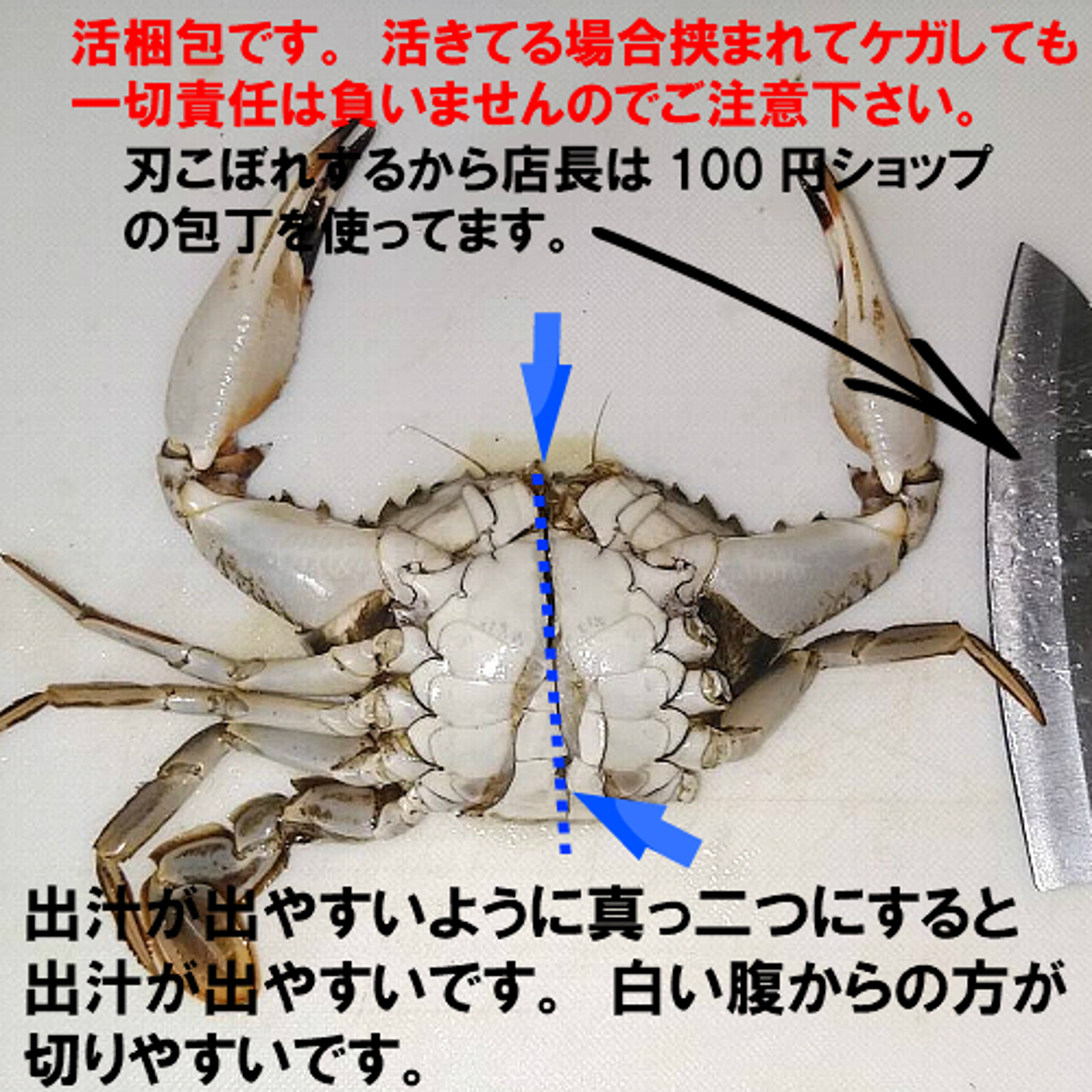 カニ出品