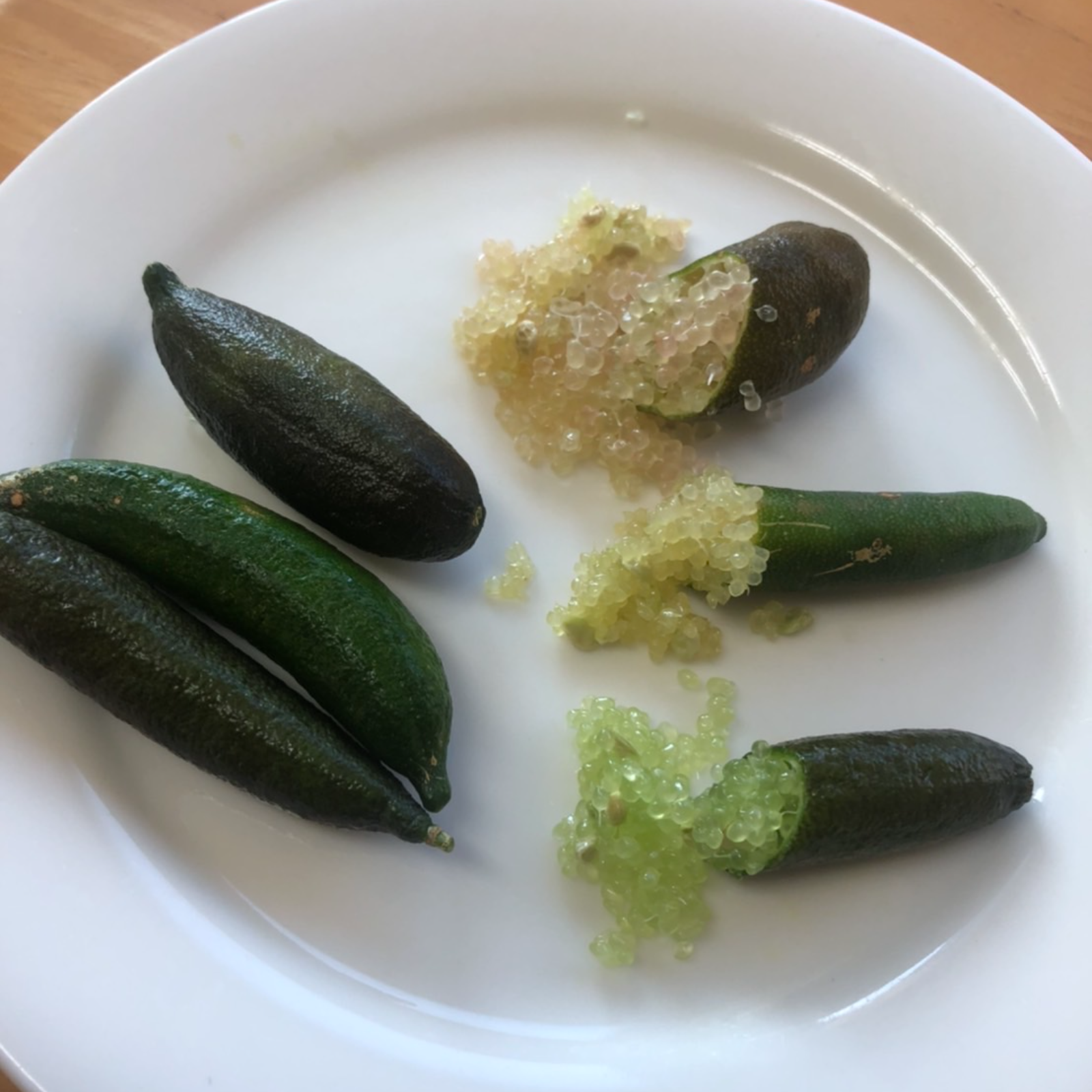 ネコポス便 フィンガーライム 3品種食べ比べ 300g（20～25個