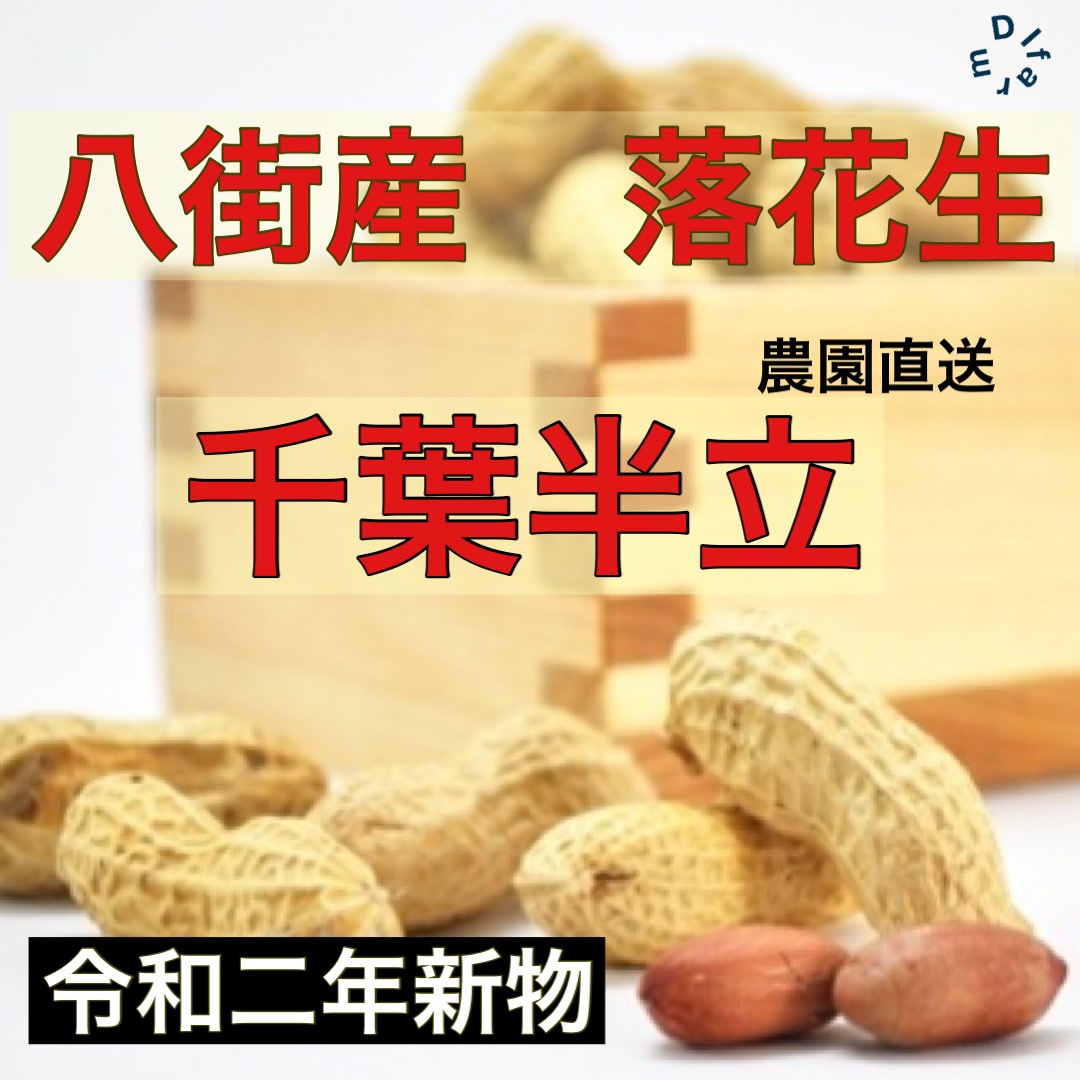 年内数量限定》落花生 A級 千葉半立 無加工 さやつき 250g 送料込み