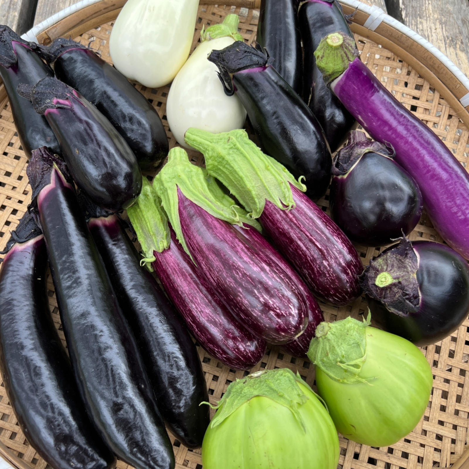 箱いっぱいのナス詰め合わせセット!!【2kg約12本】 ｜ 野菜/茄子 産直