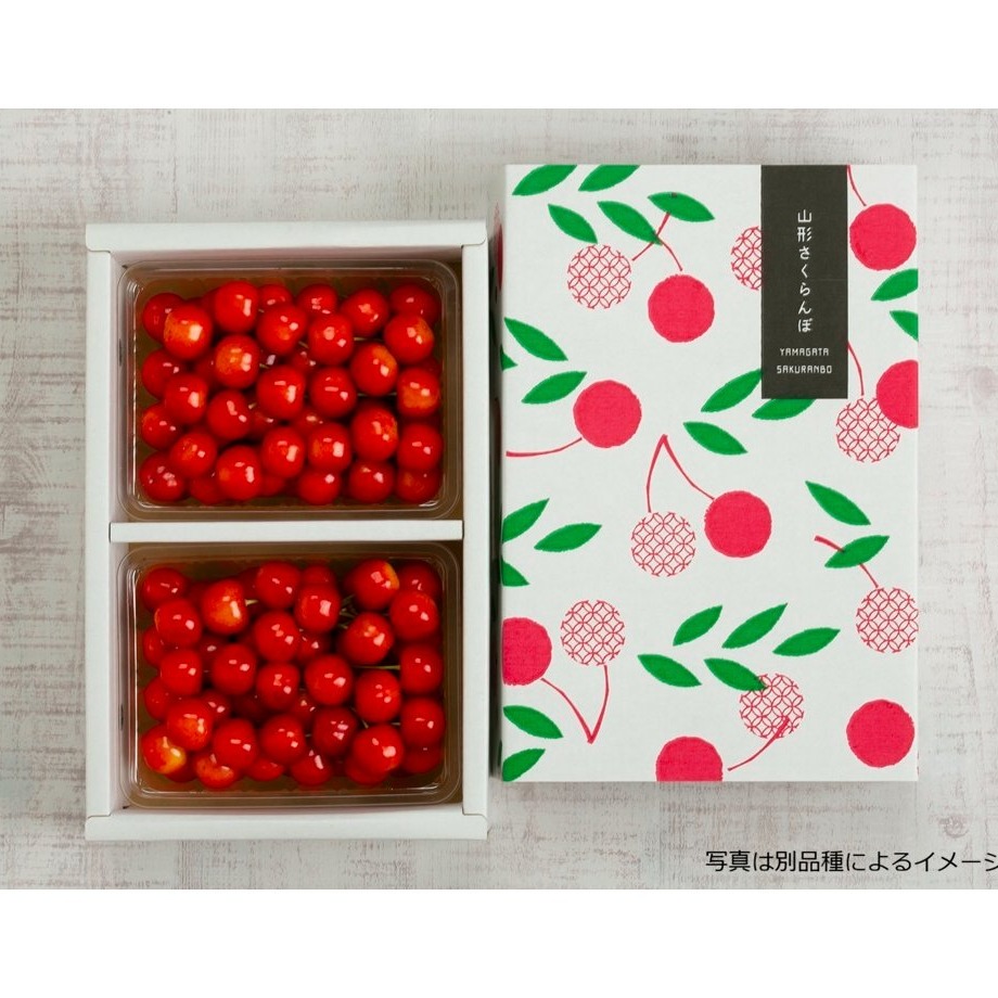 紅王　2L1kgさくらんぼ 2パックセット クール便専用 旬祭限定】さくらんぼ やまがた紅王 450g×2パック ｜ 果物/さくらんぼ