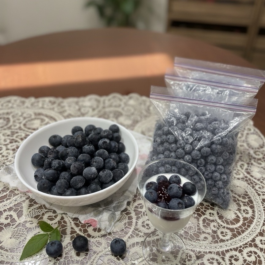 冷凍ブルーベリー 1kg ｜ 果物/ベリー類 産直アウル 農家・漁師など