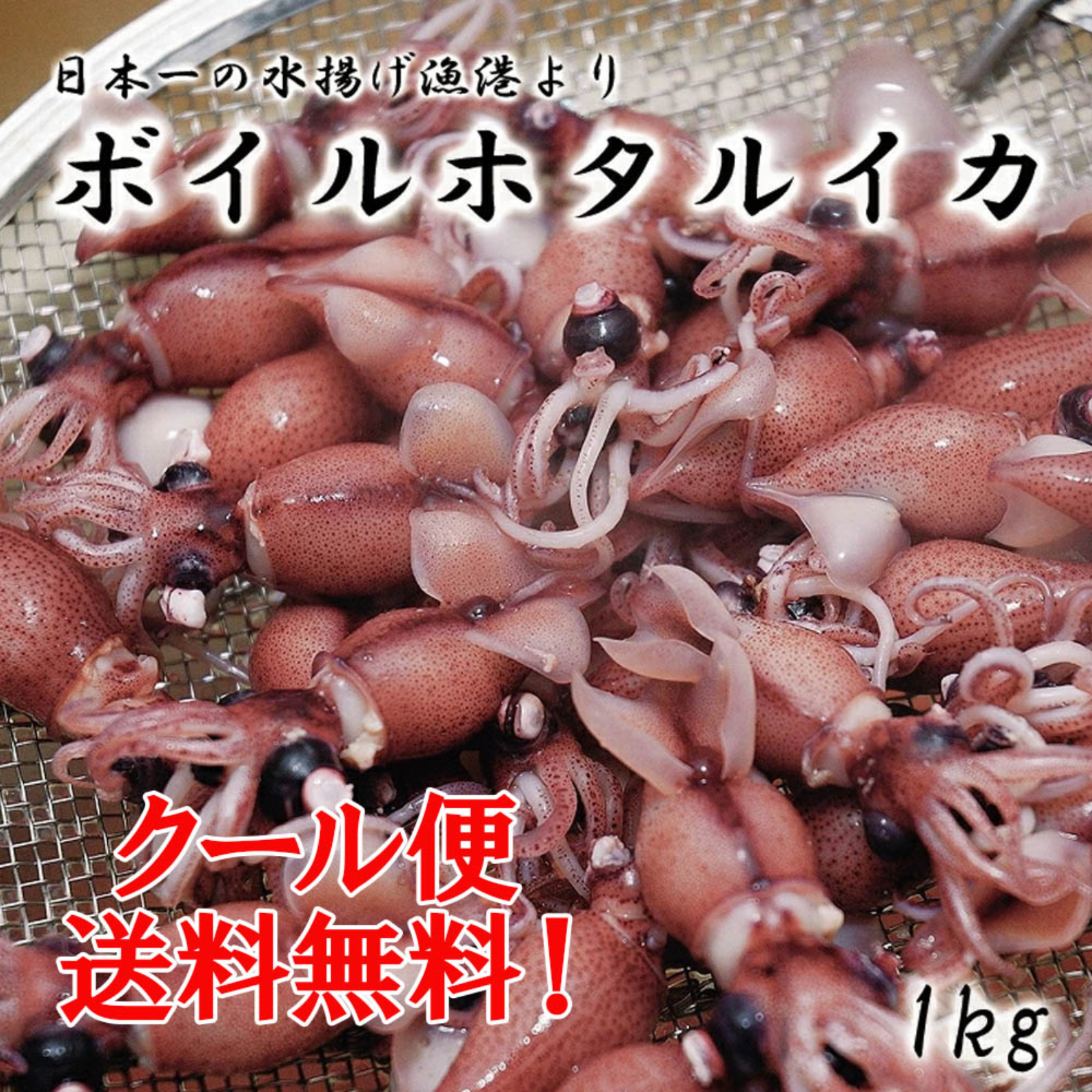 ボイル当日出荷 ボイルホタルイカ 1ｋｇ 魚介類 イカ Owl アウル 農家から直接野菜などの食材を購入できる産地直送の宅配通販サイト