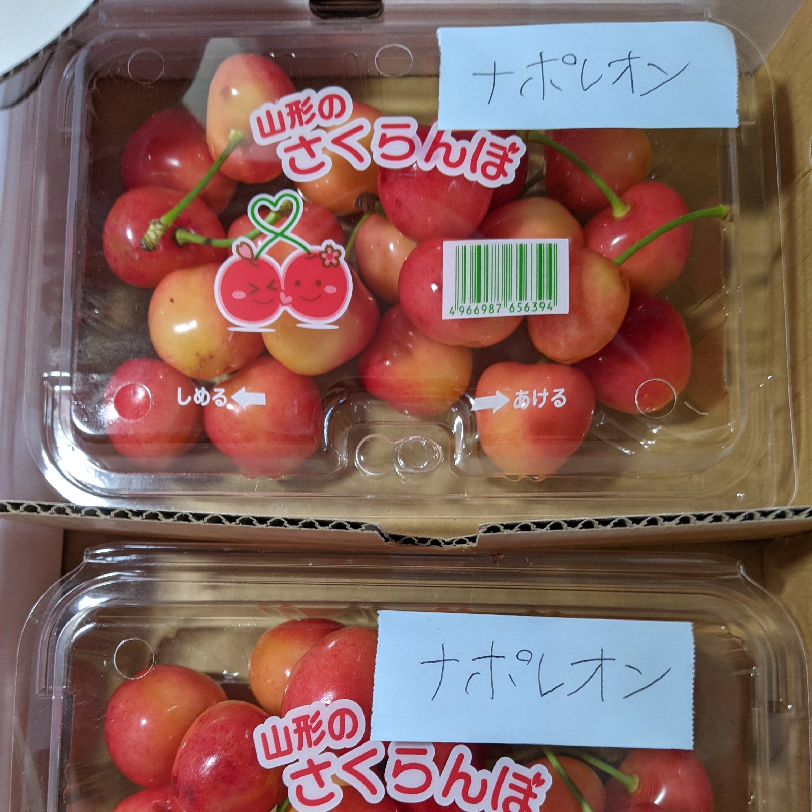 さくらんぼ佐藤錦とナポレオン詰め合わせ ｜ 果物/さくらんぼ 産直