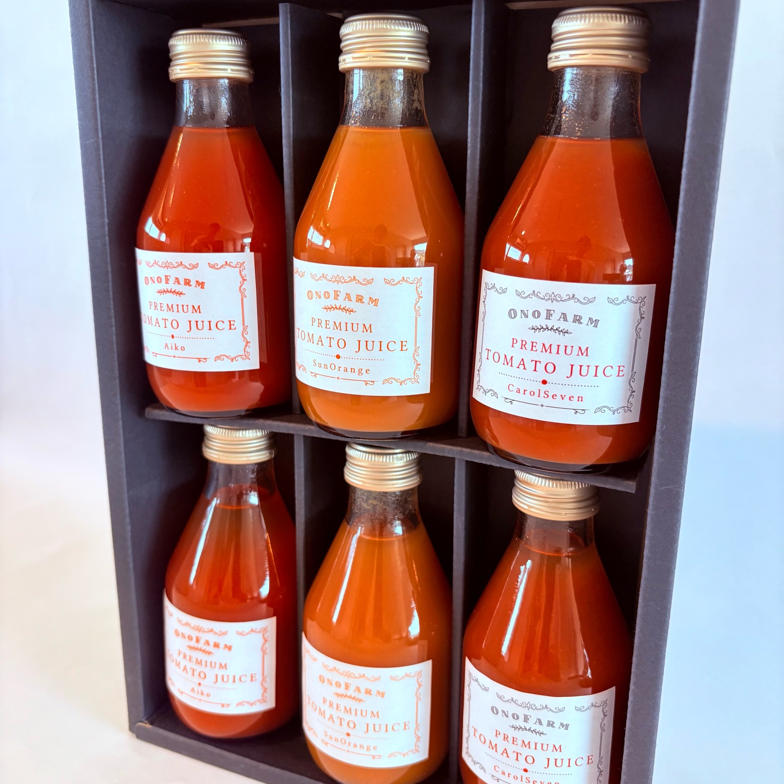 高糖度ミニトマトのトマトジュース3種飲み比べセット ｜ 飲料/ジュース