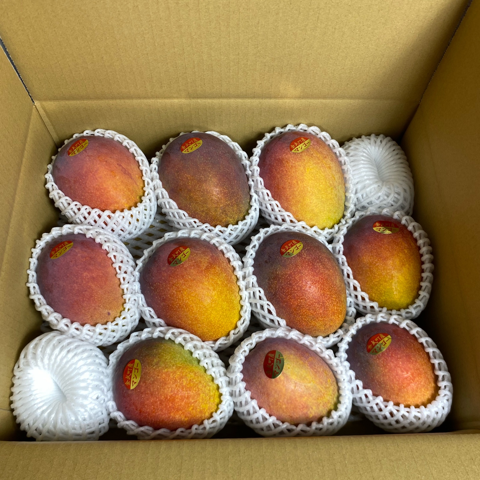 8. マンゴー 4kg 傷黒点あり 沖縄県産 アップルマンゴー 完熟マンゴー